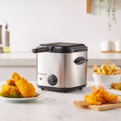 Elite Gourmet 1.5-qt. Stainless Steel Deep Fryer -Zojirushi Sales Store 5806027 ALT