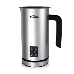 Solac PRO FOAM Stainless-Steel Milk Frother & Hot Chocolate Mixer