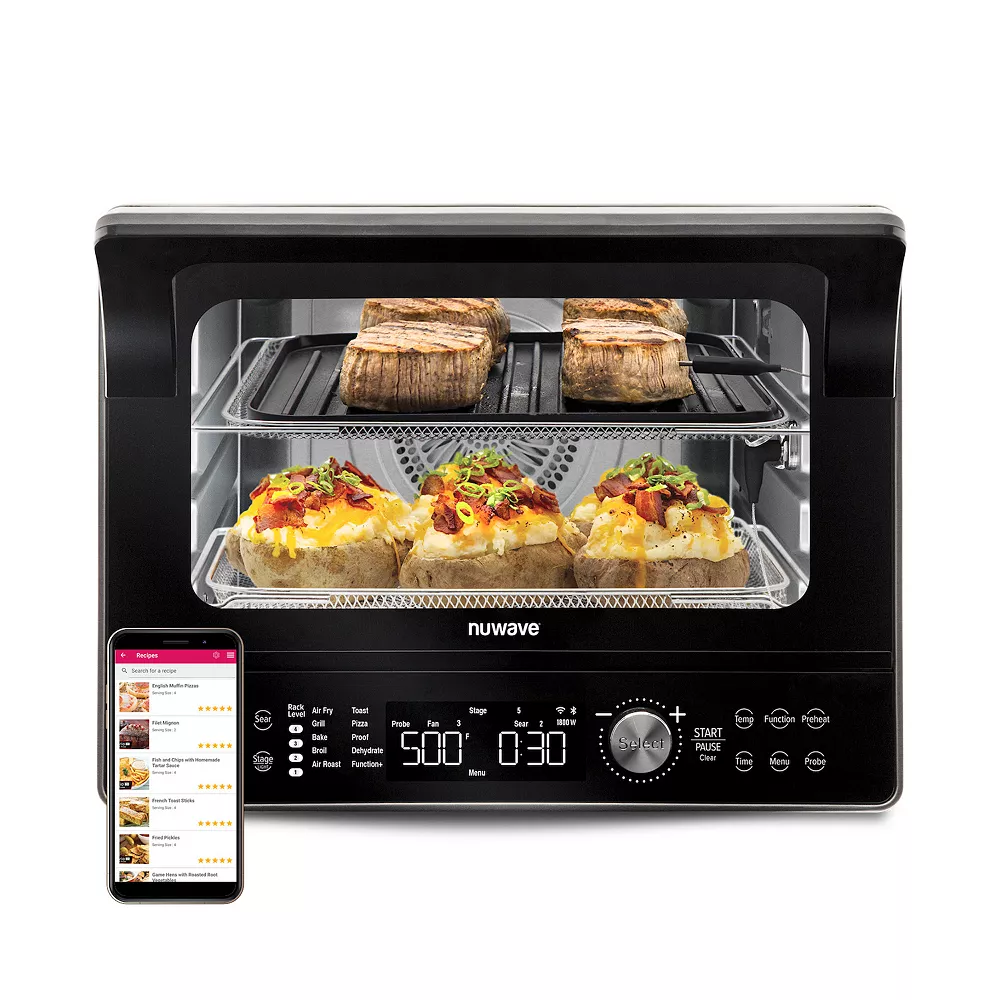 NuWave 34-qt. Pro-Smart IQ 360 Oven Air Fryer Grill 5 NuWave 34-qt. Pro-Smart IQ 360 Oven Air Fryer Grill - Image 3