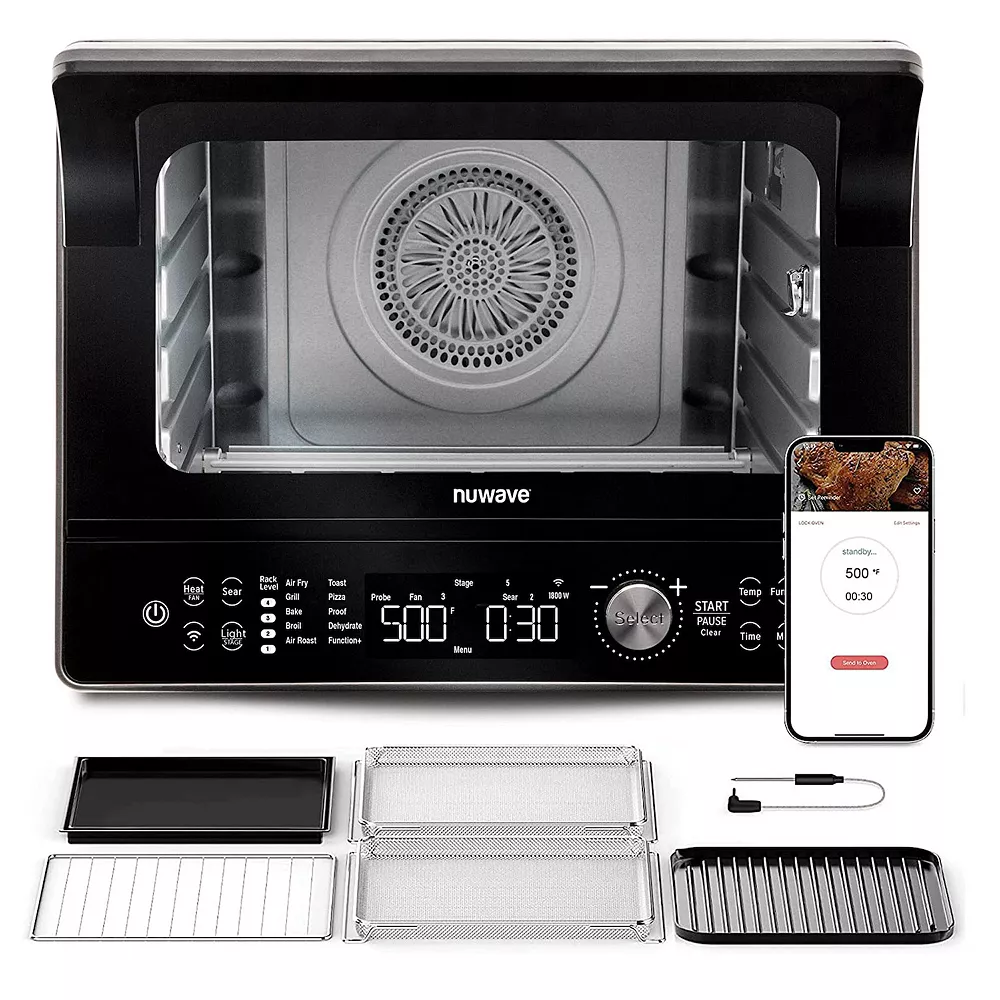 NuWave 34-qt. Pro-Smart IQ 360 Oven Air Fryer Grill 6 NuWave 34-qt. Pro-Smart IQ 360 Oven Air Fryer Grill - Image 4