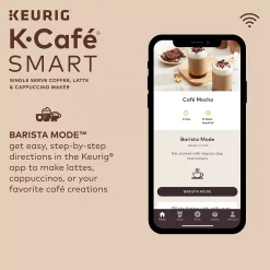 Keurig® K-Cafe® SMART Single-Serve Coffee Maker With WiFi Compatibility, Latte & Cappuccino Machine With Built-In Frother -Zojirushi Sales Store 5884740 ALT5