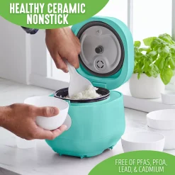GreenLife Healthy 4-Cup Ceramic Nonstick Rice, Oats & Grains Cooker -Zojirushi Sales Store 5926174 ALT3