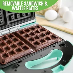 GreenLife Waffle Maker & Panini Press Grill -Zojirushi Sales Store 5926187 ALT5