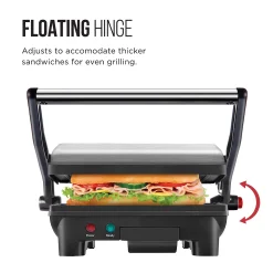 Chefman Electric Panini Press Grill & Gourmet Sandwich Maker -Zojirushi Sales Store 5939285 ALT2