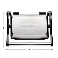 Chefman Electric Panini Press Grill & Gourmet Sandwich Maker -Zojirushi Sales Store 5939285 ALT4