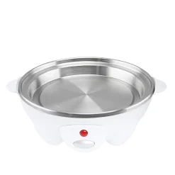 Brentwood TS-1045W Electric Boiled Egg Cooker For 7 Eggs With Omelet Tray, White -Zojirushi Sales Store 5956038 ALT3