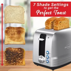 Brentwood Appliances Brentwood Select Extra Wide 2 Slot Stainless Steel Toaster -Zojirushi Sales Store 5959654 ALT2