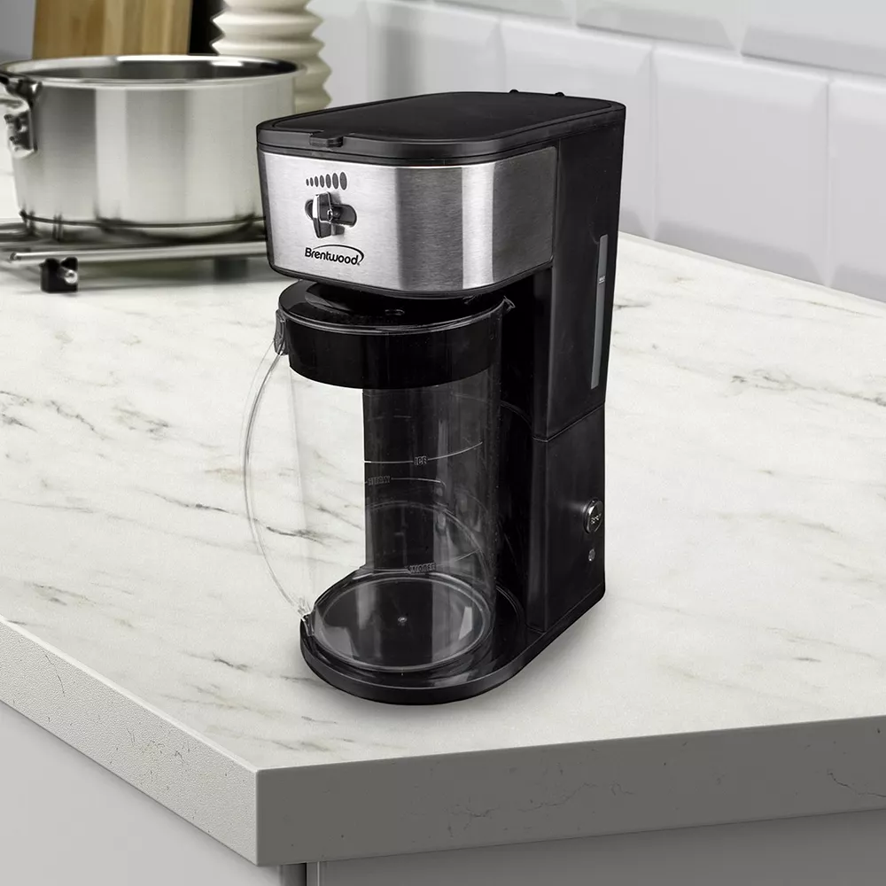 Brentwood Appliances Brentwood Iced Tea And Coffee Maker In Black With 64 Ounce Pitcher 4 Brentwood Appliances Brentwood Iced Tea And Coffee Maker In Black With 64 Ounce Pitcher - Image 2