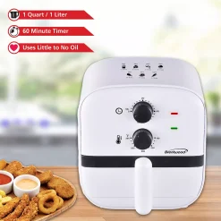Brentwood Appliances Brentwood 1 Quart Small Electric Air Fryer With 60min Timer And Temp Control- White -Zojirushi Sales Store 5959929 ALT2