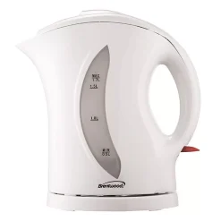 Brentwood Appliances Brentwood 1.7 Liter Cordless Plastic Tea Kettle In White