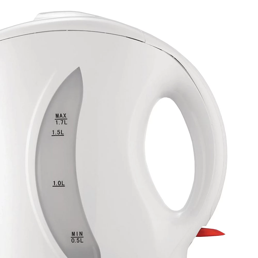 Brentwood Appliances Brentwood 1.7 Liter Cordless Plastic Tea Kettle In White 5 Brentwood Appliances Brentwood 1.7 Liter Cordless Plastic Tea Kettle In White - Image 3