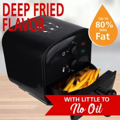Brentwood Appliances Bretnwood 1 Quart Small Electric Air Fryer With 60min Timer And Temp Control- Black -Zojirushi Sales Store 5959948 ALT2