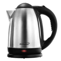 Brentwood Appliances Brentwood 1.7 L Stainless Steel Electric Cordless Tea Kettle 1000W (Brushed)