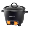 Brentwood Appliances Brentwood 3 Cup Uncooked/6 Cup Cooked Non Stick Rice Cooker In Black