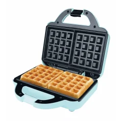 Brentwood Appliances Brentwood Couture Purse Non-Stick Dual Waffle Maker In Blue With Indicator Lights -Zojirushi Sales Store 5960833 ALT2