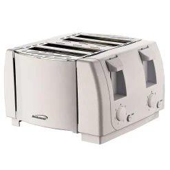 Brentwood Appliances Brentwood 4 Slice Cool Touch Toaster In White