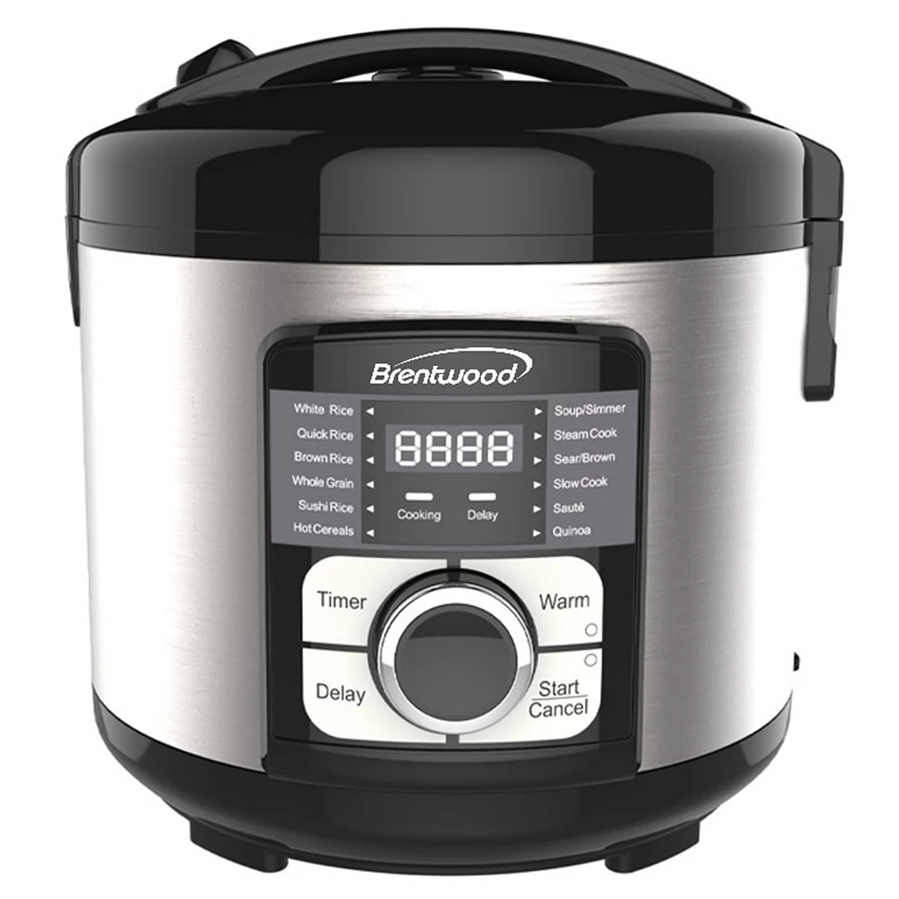 Brentwood Appliances Brentwood Select 12 Function Stainless Steel Multi-Cooker In Black 3 Brentwood Appliances Brentwood Select 12 Function Stainless Steel Multi-Cooker In Black