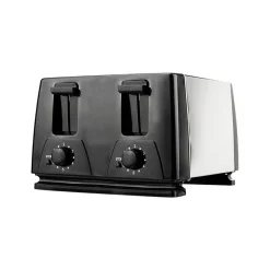 Brentwood Appliances Brentwood 1300W 4 Slice Toaster In Black And Silver -Zojirushi Sales Store 5973095 ALT2