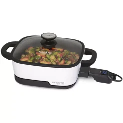 Presto Precise 12-in. Tuxedo Digital Precision Skillet Multi-Cooker -Zojirushi Sales Store 5999855 ALT2