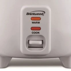 Brentwood Appliances Brentwood 5 Cup Rice Cooker/Non-Stick With Steamer In White -Zojirushi Sales Store 6012904 ALT2