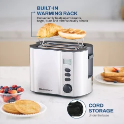 Elite 2-Slice Stainless Steel Wide Slot Toaster -Zojirushi Sales Store 6044875 ALT