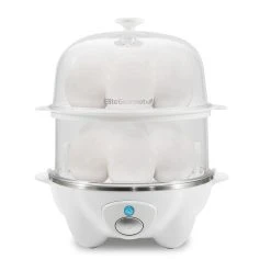 Elite Automatic 2-Tier Egg Cooker & Steamer