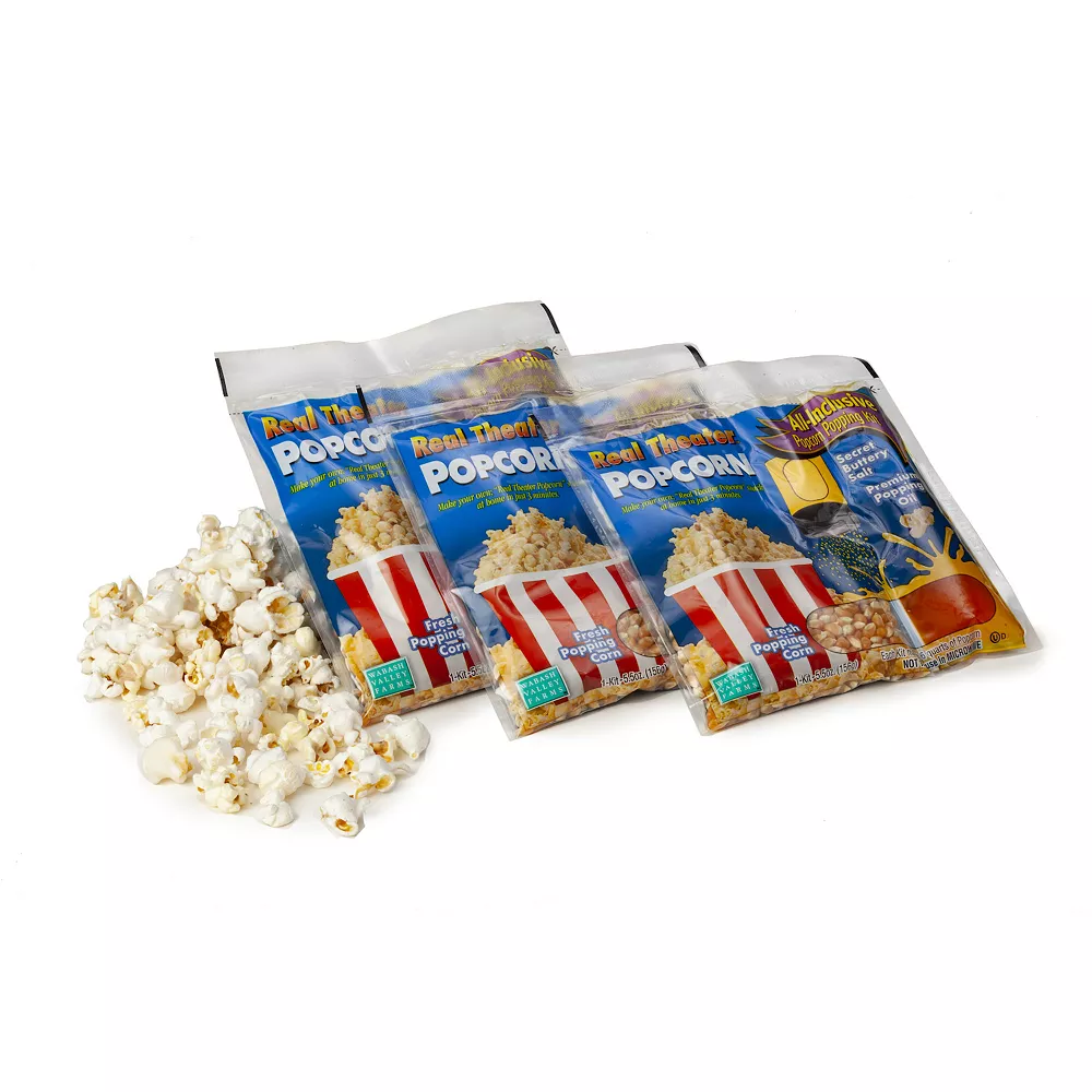 Wabash Valley Farms Whirley-Pop Popcorn & Seasoning Sampler Starter Box 4 Wabash Valley Farms Whirley-Pop Popcorn & Seasoning Sampler Starter Box - Image 2