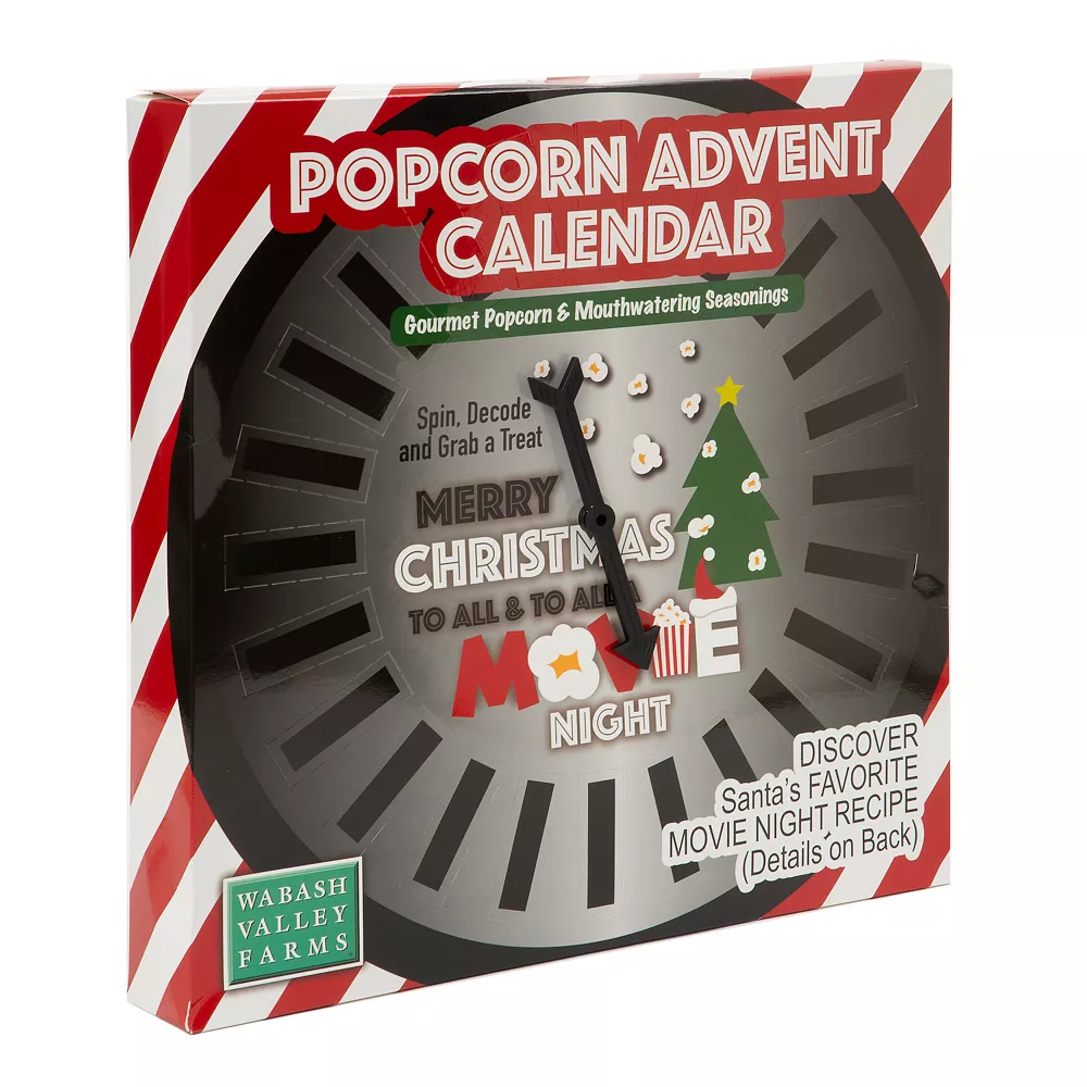 Wabash Valley Farms Seasons Greetings Popcorn Advent Calendar & Bowl Set 4 Wabash Valley Farms Seasons Greetings Popcorn Advent Calendar & Bowl Set - Image 2
