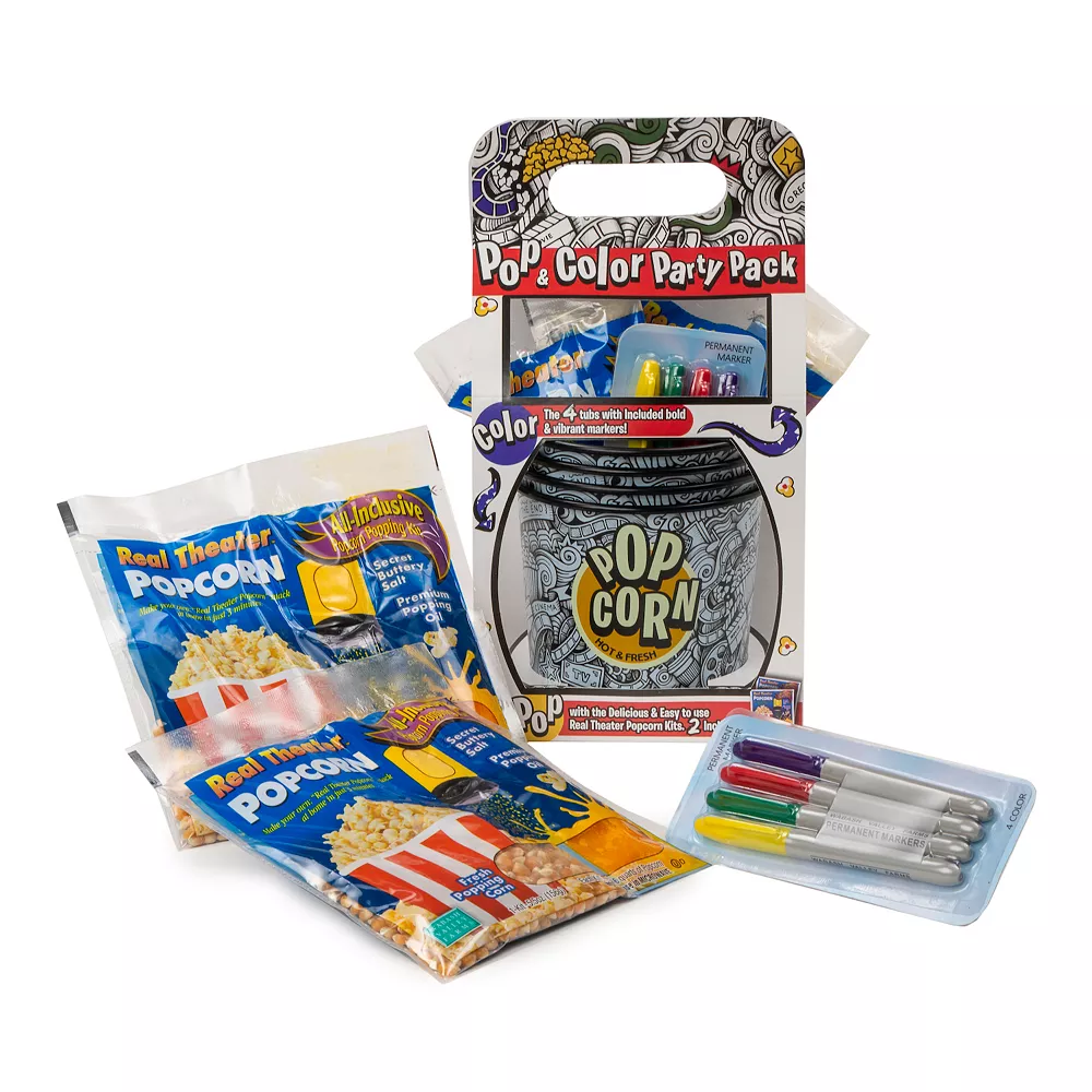 Wabash Valley Farms Pop & Color Popcorn Party Pack Gift Set 6 Wabash Valley Farms Pop & Color Popcorn Party Pack Gift Set - Image 4