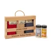 Wabash Valley Farms Triple-Kernel Tasting Set With Wooden Crate -Zojirushi Sales Store 6047836