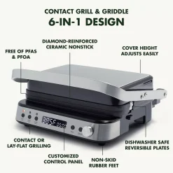 GreenPan Electrics Healthy Ceramic Nonstick Grill & Griddle -Zojirushi Sales Store 6055282 ALT4