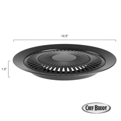 Chef Buddy Smokeless Indoor Stove Top Grill -Zojirushi Sales Store 6078129 ALT2