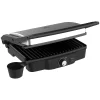 HOMCOM 4 Slice Panini Press Grill, Stainless Steel Sandwich Maker With Non-Stick Double Plates, Locking Lids And Drip Tray, Opens 180 Degrees To Fit Any Type Or Size Of Food 2 HOMCOM 4 Slice Panini Press Grill, Stainless Steel Sandwich Maker With Non-Stick Double Plates, Locking Lids And Drip Tray, Opens 180 Degrees To Fit Any Type Or Size Of Food -Zojirushi Sales Store 6114259