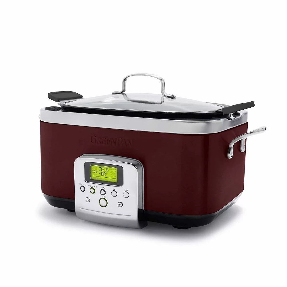GreenPan Nonstick Ceramic 6-qt. Slow Cooker 3 GreenPan Nonstick Ceramic 6-qt. Slow Cooker