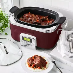 GreenPan Nonstick Ceramic 6-qt. Slow Cooker 10 GreenPan Nonstick Ceramic 6-qt. Slow Cooker -Zojirushi Sales Store 6122828 ALT3