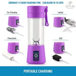 Zulay Kitchen Portable Blender - USB Rechargeable -Zojirushi Sales Store 6153698 ALT3