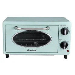 Americana By Elite Collection Retro 2-Slice Toaster Oven