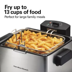 Hamilton Beach Professional-Style Deep Fryer -Zojirushi Sales Store 6214694 ALT